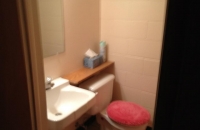 9a Before lower level bath